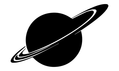 Saturn vector icon © Mariia