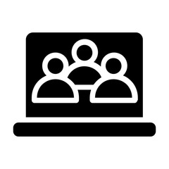 online meeting icon 