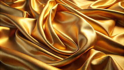 A clothing item made from fabric, golden luxurious aesthetic fabric 