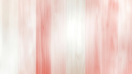A red and white striped background with wood grain