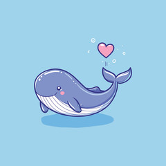 Cute Shark Fish Cartoon Vector Icon Animal Nature Icon Concept Isolated Premium Vector Illustration with background 