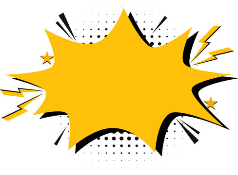 Comic Explosion, Comic Explosion Speech Bubble 