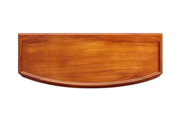 Upholstered Footboard for Luxurious Comfort and Support with Isolated on Transparent Background