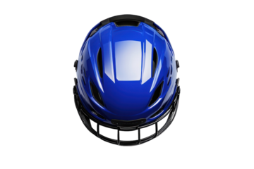 High-Performance Hockey Helmet with Advanced Impact Protection for Safe Gameplay with Isolated on Transparent Background