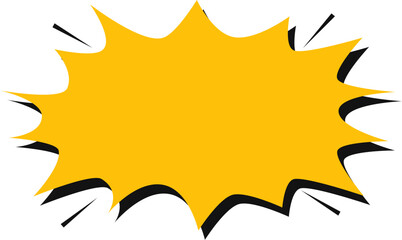 Explosion Comic,Cartoon Comic Explosion  © Nabata Art