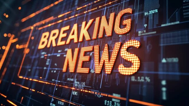 breaking news tachnology background