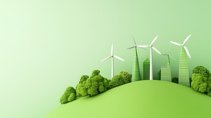 Exploring Innovations in Carbon Neutrality A Sustainable Future with Wind Energy and Green Architecture for a Healthier Planet
