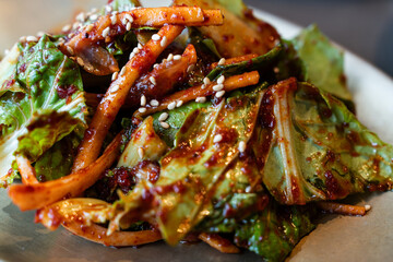 spicy vegetable salad