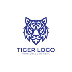 Tiger face logo