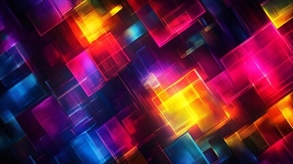 digital data stream orange technology effect background 