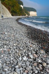 Strand und Kreidefelsen auf Rügen