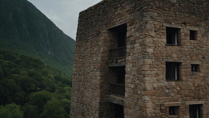 A charming archer tower standing proud amidst nature creates an idyllic escape from reality