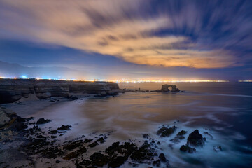 Fototapeta premium View at night of 