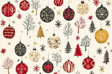 christmas seamless background