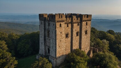 A gentle breeze flows around the archer tower