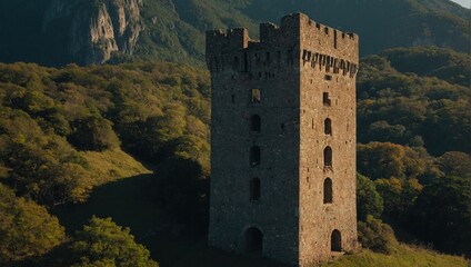 A hidden archer tower in the woods invites adventurous souls