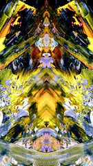 Fototapeta premium Abstract background art . Ethnic pattern. Mixtures of oil paint. Trendy hand painting canvas. Wall decor and Wall art prints Idea. 3D Texture. Art object