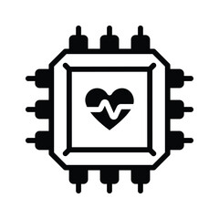 Get this creative icon of ai healthcare in trendy style