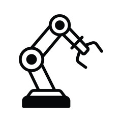 A robotic arm in action, symbolizing automated manufacturing and industrial