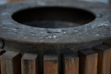 An IT specialist programmer is focused on coding within a modern coworking space. The environment features a sleek desk and a collaborative atmosphere filled with inspiration