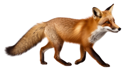 PNG Fox wildlife animal mammal.