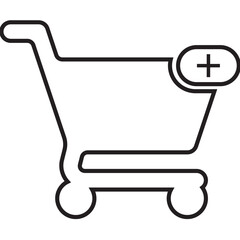 Add to bag, shopping bag, shopping icon