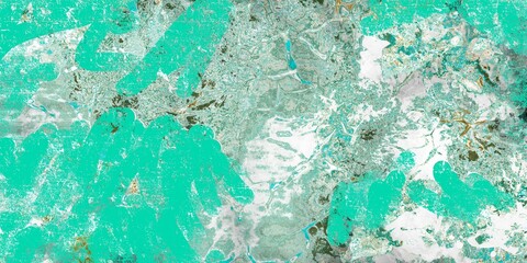 green moss on the stone green winter grunge watercolor background texture wallpaper texture old stone wall light effect background dark black effect graphics cover page template old wall unique patter