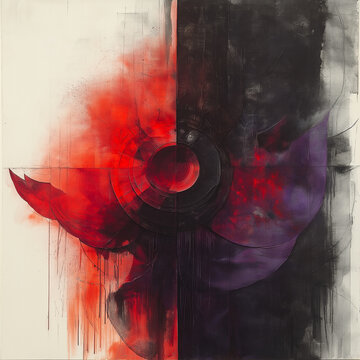 Hatred to the Patriarchy-AI Generated Abstract Artwork