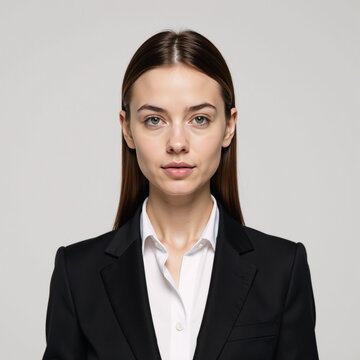 A 3D illustrated image featuring Young Businesswoman Emma with a mail icon against a plain white backdrop created using artificial intelligence technology