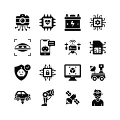 Take a look at this amazing icons set of artificial intelligence