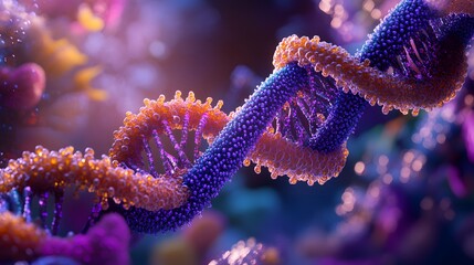 Fototapeta premium DNA: The Blueprint of Life