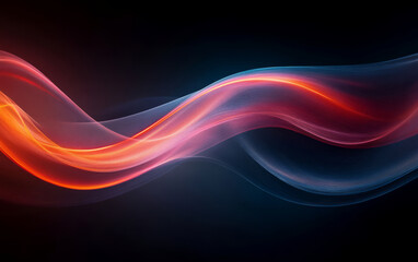 Naklejka premium The background of future technology made up of particle elements and rays 