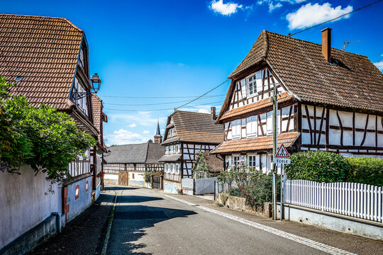 Fachwerkh&auml;user in Hunspach