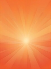 Obraz premium A radiant orange background with soft gradients that evoke the colors of a sunset, creating an energizing atmosphere