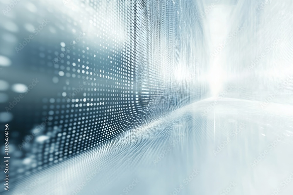 Fototapete a visually striking abstract background with blurred patterns and light reflections representing dig