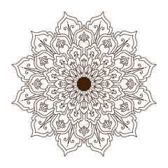 mandala ornament