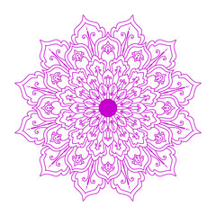 mandala flower background