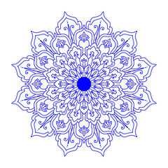 lace  mandala pattern