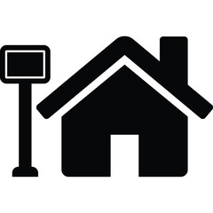 Explore, home, house icon