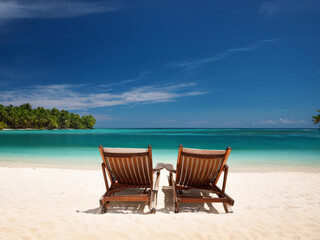 two chairs in paradise