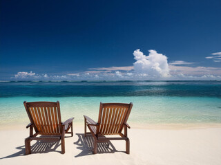 two chairs in paradise