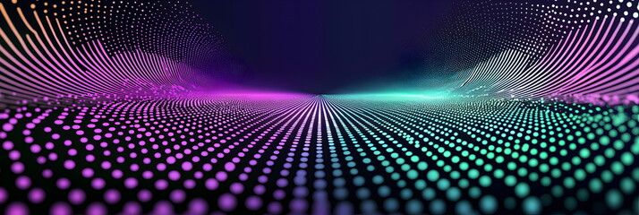 Abstract Digital Tunnel: A mesmerizing digital tunnel explodes with vibrant colors, light, and dynamic energy. This abstract digital art image evokes a sense of speed, progress.