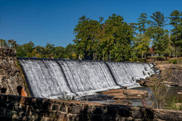 Obraz premium high falls state park, georgia