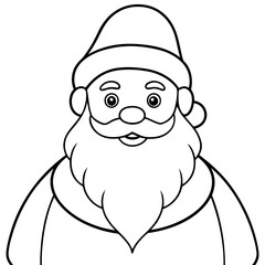cartoon santa claus