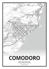 Obraz premium Comodoro, Argentine