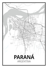 Fototapeta premium Parana, Argentine