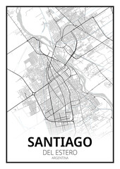 Naklejka premium Santiago del Estero, Argentine