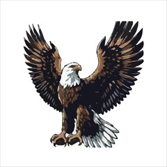 Eagle Bird vector design 