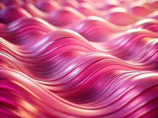 Obraz premium Sleek Pink Gradient Wavy Pattern Loop Background for Stunning Visuals and Animation
