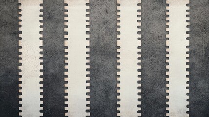 Textured background with alternating stripes of black and white paper.